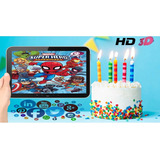 Vídeo Invitación Cumpleaños Los Superhéroes De Marvel Hd 3d