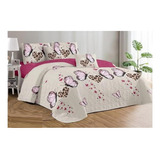 Cobertor De Verano Quilt Cubrecama San Valentin 2 Plazas D6k