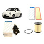 Kit 4 Filtros  Fiat 500 Cult 1.4 Evo Fiat 500