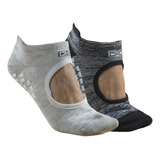 Medias Fingerfree Con Antideslizante Para Pilates Danzas Sox