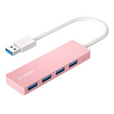  Concentrador Usb Byeasy, Compatible Con Windows Pc, Mac Y I