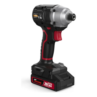 Taladro Inalambrico Hyper Tough Ht Charge 20v Max Color Negro | Meses sin interés