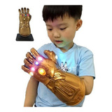 Manopla Thanos Infinity Com Luva Led Para Crianças