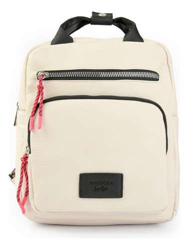 Poxy Mochila Blanco Crudo