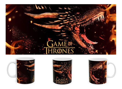 Rnm-0254 Taza Tazon Game Of Thrones Juego De Tronos Dr House