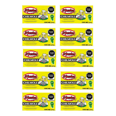 10pzas Chilmole Recado Negro El Yucateco 100g C\u002Fu | MercadoLibre