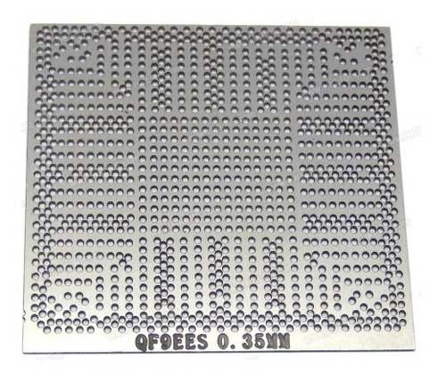 Stencil Bga Reballing Calor Direto Qf9ees 0,35 Sr1sf Sr1se