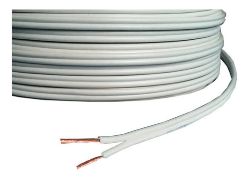 Cable Bipolar Paralelo Blanco 2x 1,5 Mm Rollo De 100 Mts.