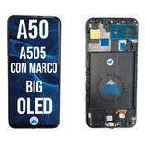 Pantalla Modulo Display Para Samsung A50 A50s Oled C/marco