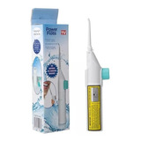 Jato De Agua Limpeza Oral Dental Bucal Power Floss Manual Cor Branco