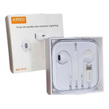 Fone De Ouvido Conector Lightning- Kaidi