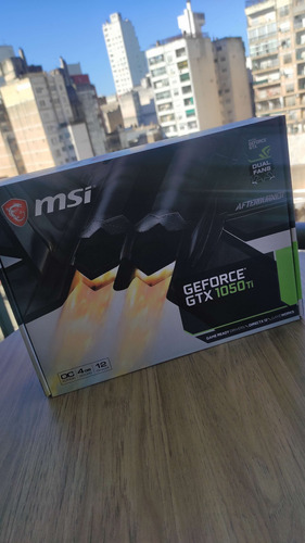 Nvidia Msi Geforcegtx 1050 Ti 4g Oc Edition Dual Fan