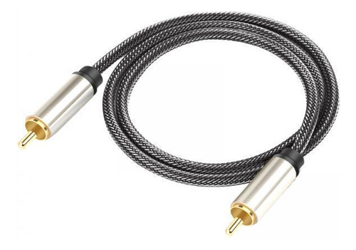4 Cable Coaxial De Audio Digital 1 Rca Macho A 1 Rca 0,5 M