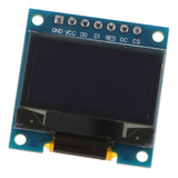 0.96 Pulgadas Spi Iic 128x64 Oled Lcd Módulo De Pantalla