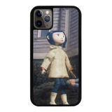 Funda Uso Rudo Tpu Para iPhone Coraline Impermeable Amarillo