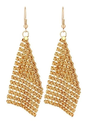 Aretes Colgantes Entretejidos