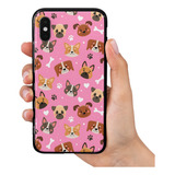 Funda Para Huawei En Todos Los Modelos Caritas Perritos.