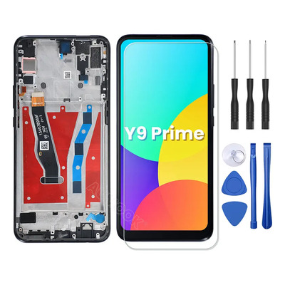 Pantalla Para Huawei Y9 Prime 2019 Stk-l21 Lcd Mostrar Táctil Con Marco (incell) | MercadoLibre