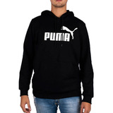 Buzo Con Capucha Puma Essential Big Logo Hombre
