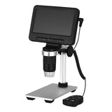 Microscopio Digital 2mp 5'' Lcd Ajustavel Usb Suporte 1080p