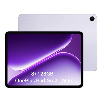 Tablet Oneplus Pad Go 2 Wifi 128gb 8gb 12.1in 2.8K 120hz 10050mah 33w Mediatek Dimensity 7300 Ultra Android 16 Púrpura | Meses sin interés