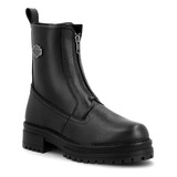 Harley Davidson Botas Tipo Biker De Piel Para Mujer- Carney