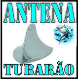 Antena Cromada Shark Tubarao Cromada Decorativa Universal 