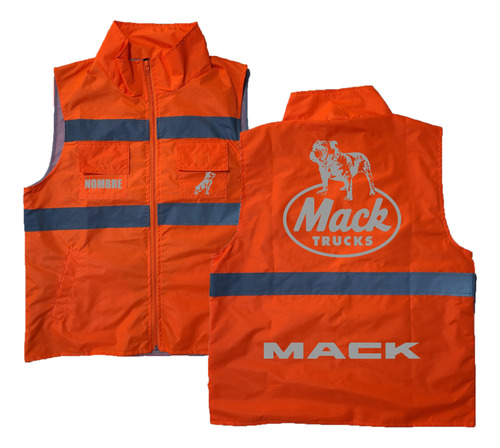 Chaleco Industrial Mack Dog Reflejante