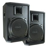 Combo 2 Caixa Acustica De Som Profissional 200w Cada Passiva Music Way 10 Pol Preto