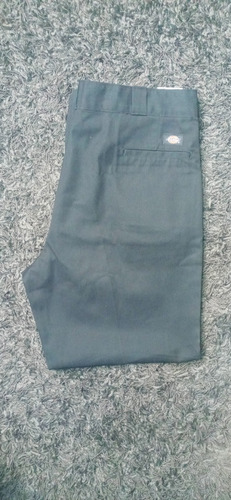 Pantalón Dickies Clasico Para Caballero 42x32 Negro.