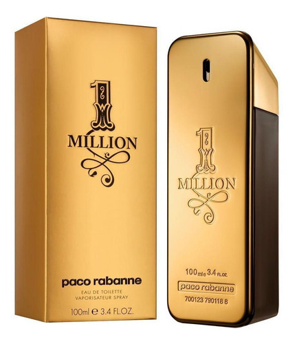 1 Million Paco Rabanne - Perfume Masculino 100 Ml