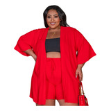 Moda Praia Kimono Plus Size Belíssimo !