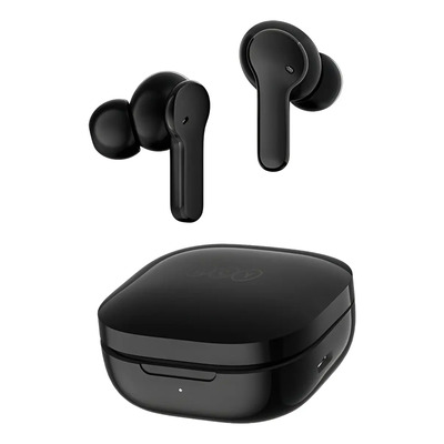 Audífonos In-ear Bluetooth Inalámbrico QCY T13 ENC Con Manos Libres, 7.2mm Diafragmas, Bluetooth 5.1,Bajos Potentes, 30h, 4 Micros Para Cancelación De Ruido, Sonido De Calidad, Color Negro | Envío gratis