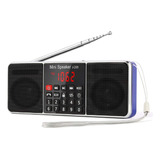 Prunus J-288 Radio Portatil Am Fm Radio Con Altavoz Bluetoot