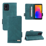 Funda De Piel Magnética Para Alcatel 1b 2022