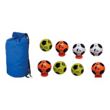 Combo De 8 Pelotas De Futsal N°4 Mas Bolso Porta Pelotas!!