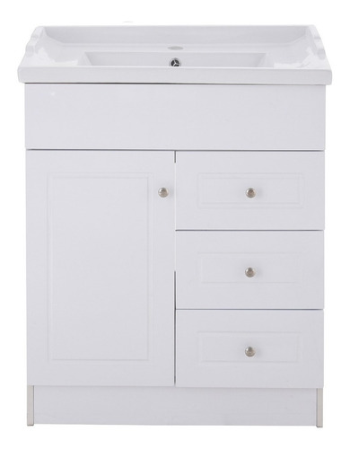 Mueble Vanitorio Pvc Blanco F 70x47x80cm