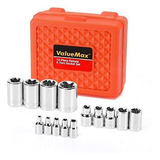 Juego De Llaves De Vaso Hembra E-torx De 14 Piezas,