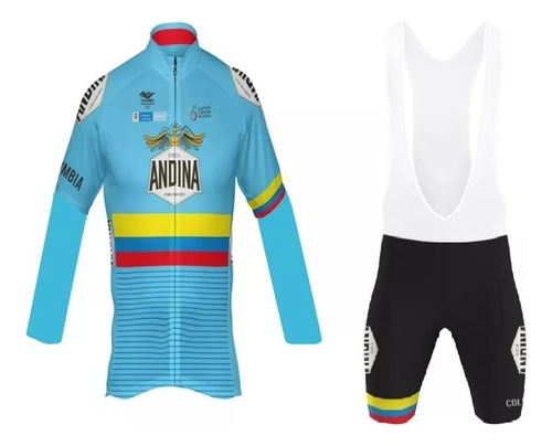 Uniforme Manga Larga Equipos Bicicleta Ciclismo Ruta Mtb