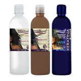 Keratina Alisado Look Repair 500 Ml + Shampoo Azul 500 Ml