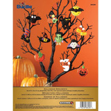 Kit De Adornos De Fieltro De Halloween Bucilla (tamaño 2 2.5
