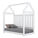 Berço Mini Cama Montessoriana Cabana Americano Branco - Henn