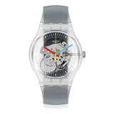 Swatch Claramente Negro A Rayas