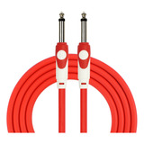Cable Kirlin Para Instrumento 3 Mts Profesional, Lgi-201 Red