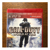 Juego Call Of Duty World At War Ps3 Americano, Immediato