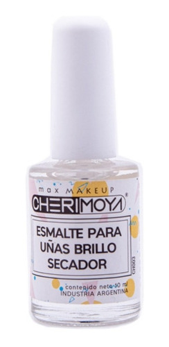 Cherimoya Esmalte Para Uñas Brillo Secador 10ml