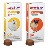 Bravecto Cães Kit Com 1cx De 2 A 4,5kg E 1cx De 4,5 A 10 Kg