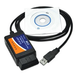 Scanner Elm327 Obd2 Obdii Usb Obdii Obd2 Escaner Auto