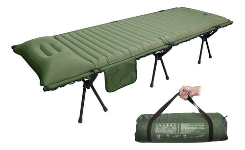 Cama Plegable Portátil Colchón De Aire Para Acampar 1.92m