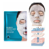 Mascarilla Facial Burbujas Hidratacion Limpieza Profunda 